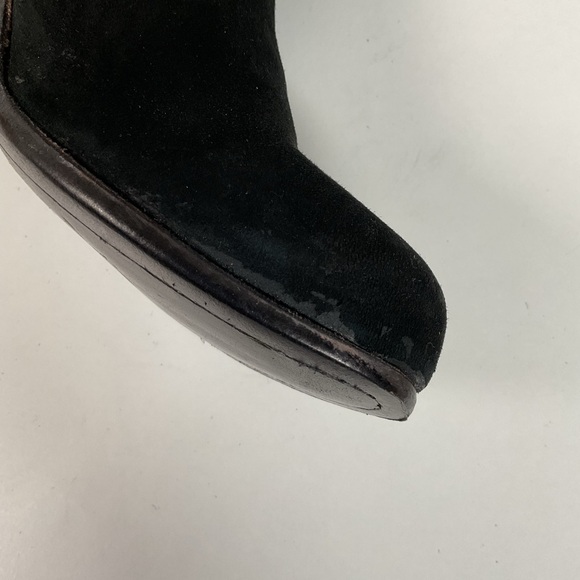 Lucchese Prototype Sock Booties 8 B Nubuck Suede Classics Handmade - Picture 8 of 16